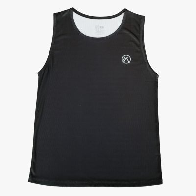 Core Run Singlet - Midnight Black