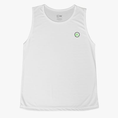 Core Run Singlet - Pure White